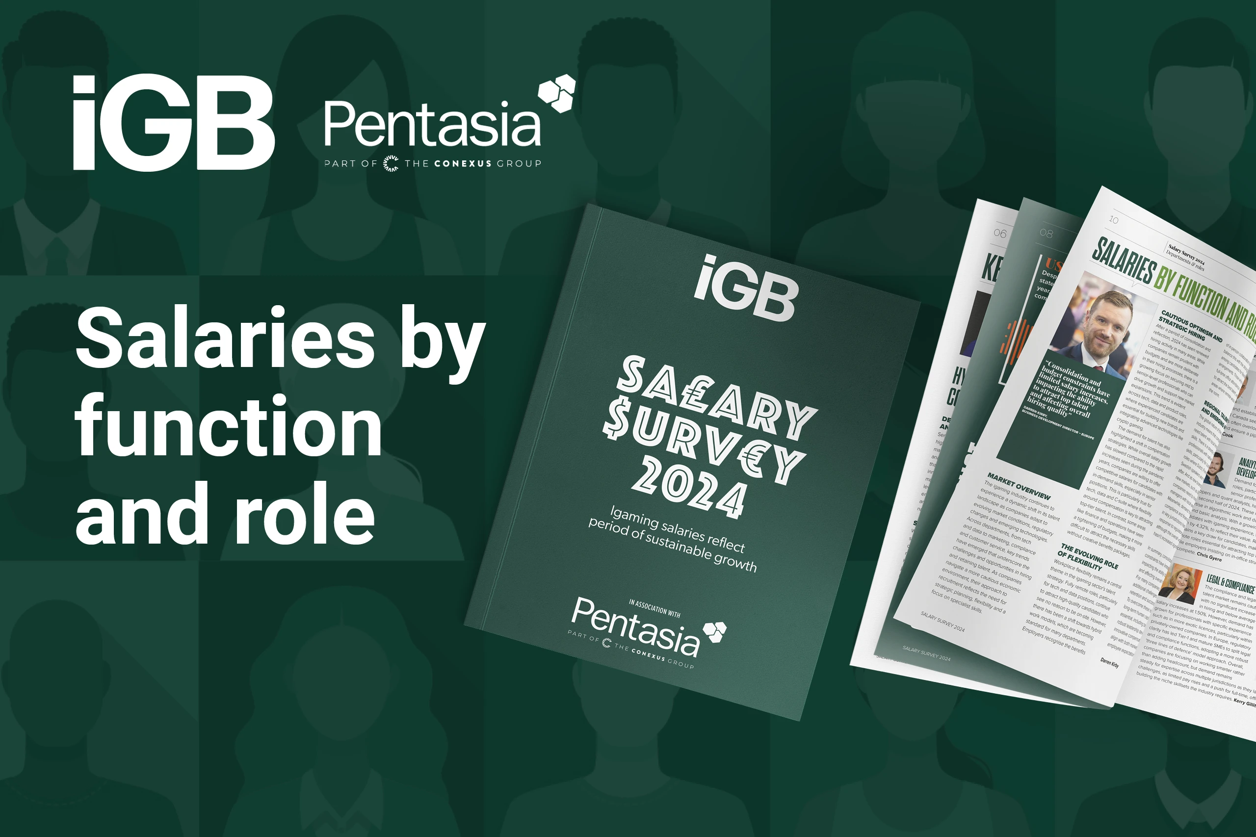 iGB-Pentasia Salary Survey - Salaries by function and role